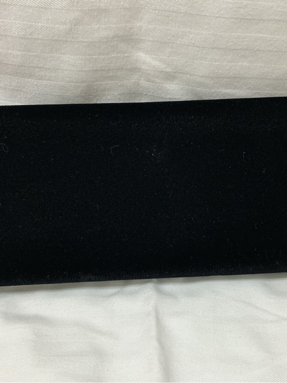 Victoria’s Secret Black Velvet Clutch with Heart Accent - Picture 4 of 5